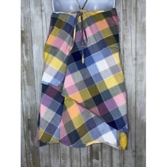 Patagonia Layered Plaid Spaghetti Strap Sun Dress 58920SP13 Women’s Size 8 - Picture 8 of 12